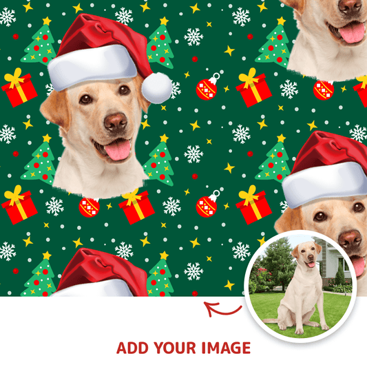 Custom Christmas Three and Toy  Pattern Bucket Hat with your Pet