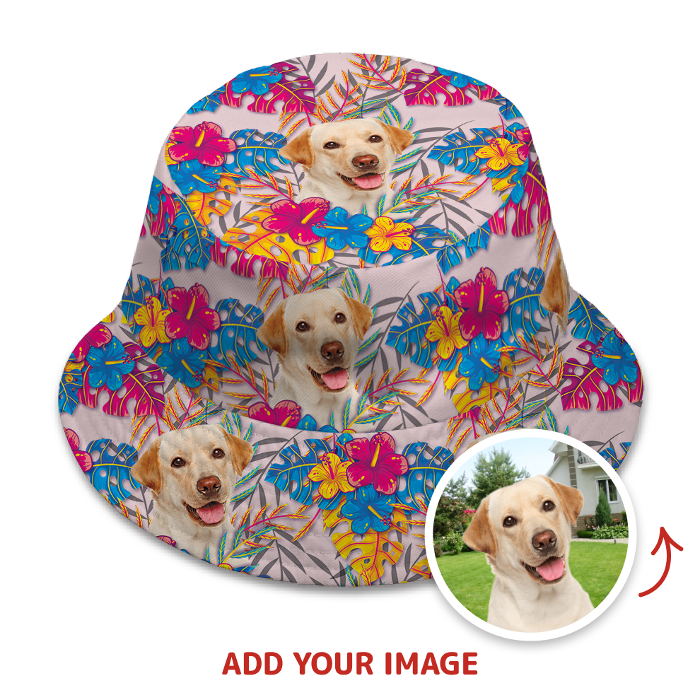 Custom Spring Pattern Bucket Hat